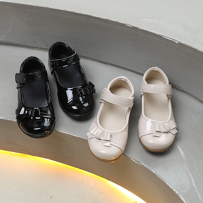 Girl's Mary Janes Leather Shoes for Wedding Party Light Weight Soft Quality with Bow-knot Simple Fashion Spring Kids School Shoe
Girl's Mary Janes Leather Shoes for Wedding Party Light Weight Soft Quality with Bow-knot Simple Fashion Spring Kids School Shoe
