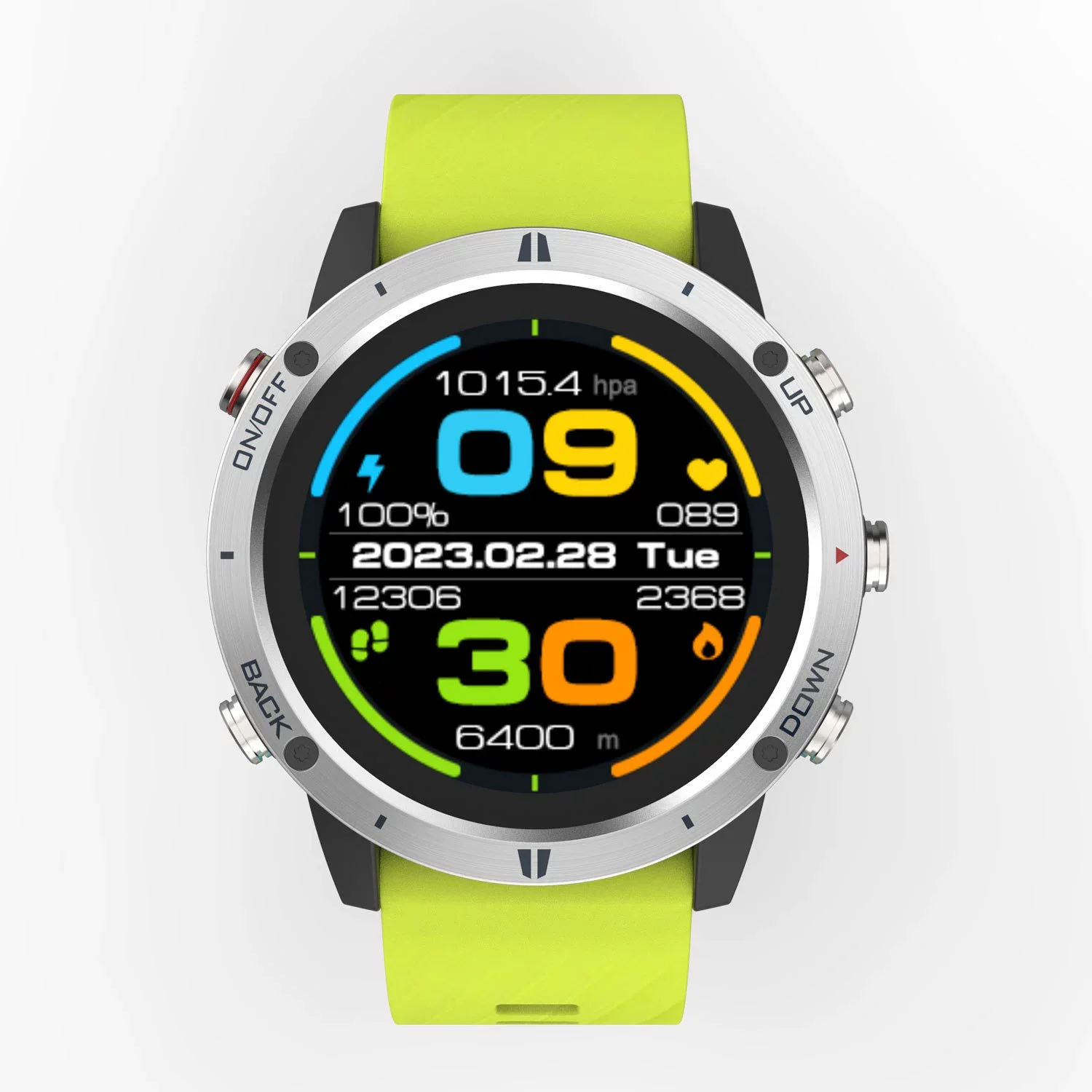 G5 Outdoor Sports Smartwatch GPS Swim Dive Compass Altitude Fishing Multiple Sports Modes GPS Smart Watch
G5 Outdoor Sports Smartwatch GPS Swim Dive Compass Altitude Fishing Multiple Sports Modes GPS Smart Watch