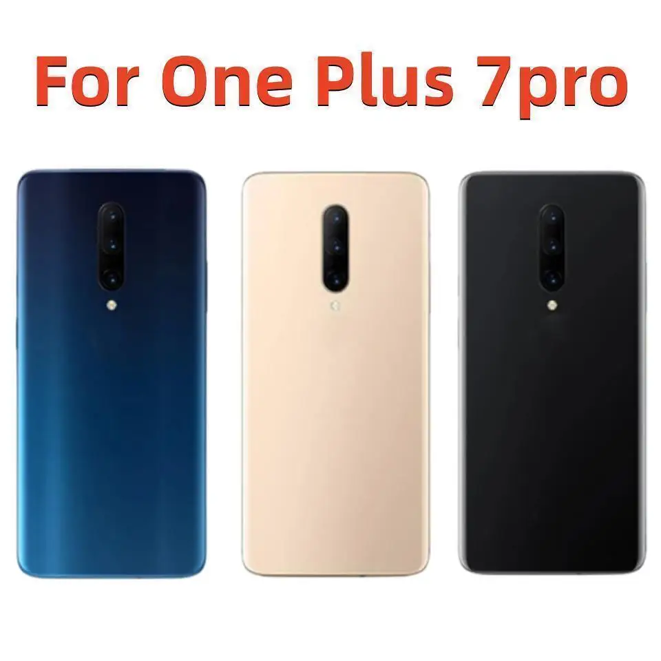 For Oneplus 7 Pro 7pro Glass Back Battery Cover Rear Door Housing Panel Case Replacement For One Plus 7 pro With Camera Len
For Oneplus 7 Pro 7pro Glass Back Battery Cover Rear Door Housing Panel Case Replacement For One Plus 7 pro With Camera Len