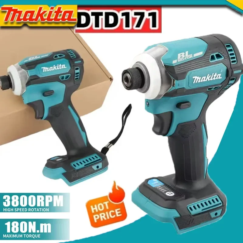 Makita DTD171 Brushless Impact Driver:Cordless Power Tools,18V BL Motor,LED WorkLight RechargeableScrewdriverDrills,BareToolUnit
Makita DTD171 Brushless Impact Driver:Cordless Power Tools,18V BL Motor,LED WorkLight RechargeableScrewdriverDrills,BareToolUnit