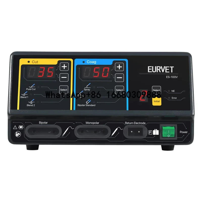 EUR VET Professional Surgical Cautery Machine Portable High Power Electrocirugia Cutting Bipolar Surgical Cautery Esu Machine
EUR VET Professional Surgical Cautery Machine Portable High Power Electrocirugia Cutting Bipolar Surgical Cautery Esu Machine