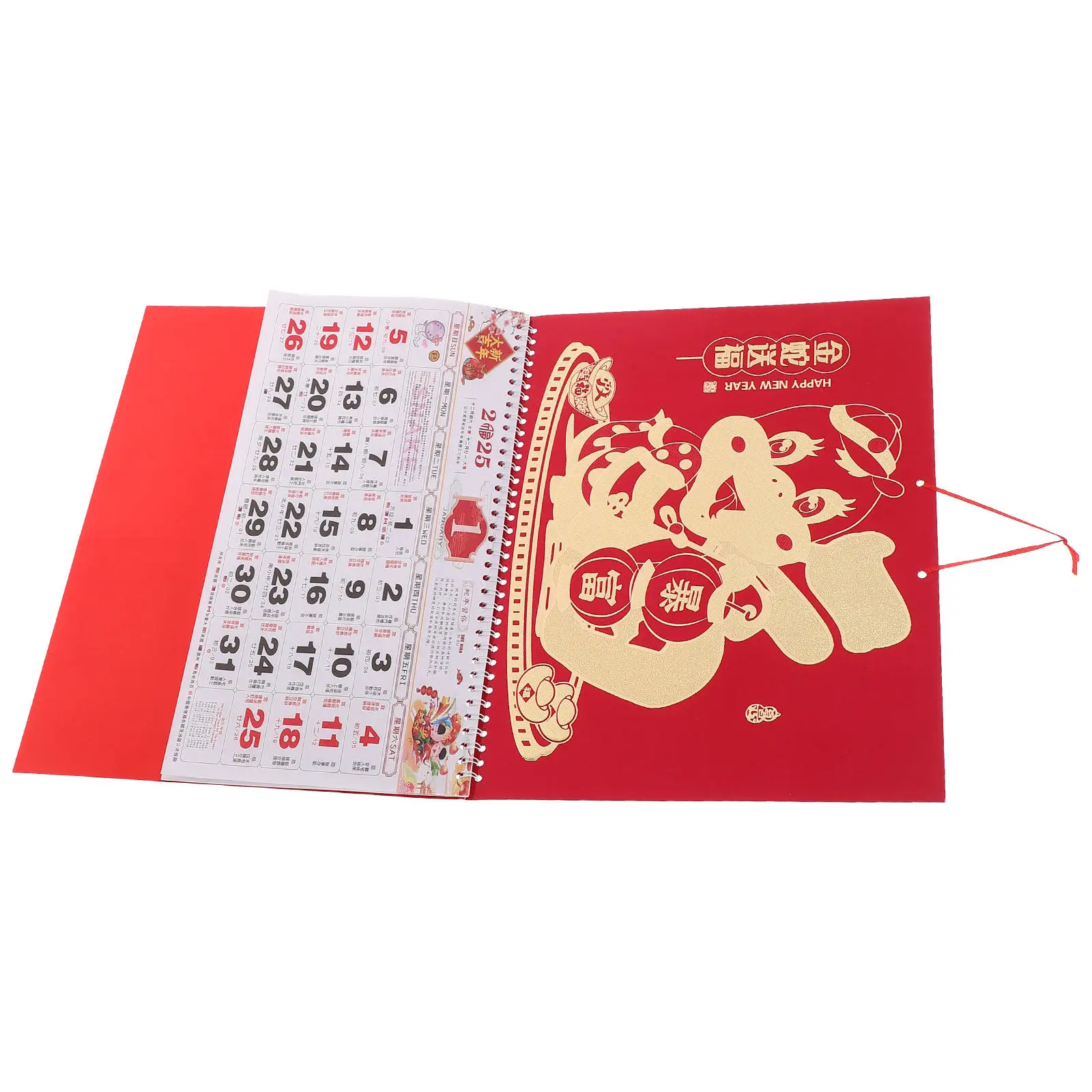 2025 Chinese New Year Calendar with Red Fu Character Year of The Snake Large Size Paper Wall Calendar for Home Office Holiday
2025 Chinese New Year Calendar with Red Fu Character Year of The Snake Large Size Paper Wall Calendar for Home Office Holiday