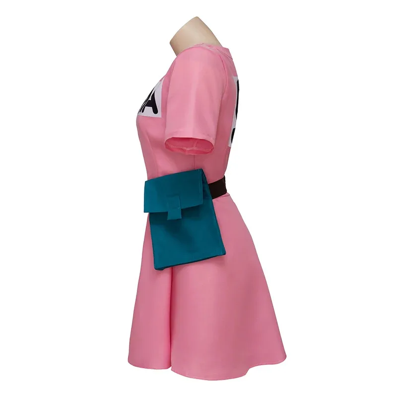 COSda@Halloween Bulma Cosplay Costume Girls Letter Print Pink Dress Girls Tracksuit Suit Carnival Night CostumeCOSda@
COSda@Halloween Bulma Cosplay Costume Girls Letter Print Pink Dress Girls Tracksuit Suit Carnival Night CostumeCOSda@