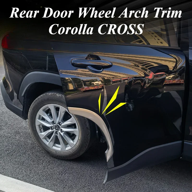 For Toyota Corolla CROSS 22-25 Stainless Car Door Fender Wheel Arch Decorative Strip Car Body Wheel Side Protector Cover Trim
For Toyota Corolla CROSS 22-25 Stainless Car Door Fender Wheel Arch Decorative Strip Car Body Wheel Side Protector Cover Trim