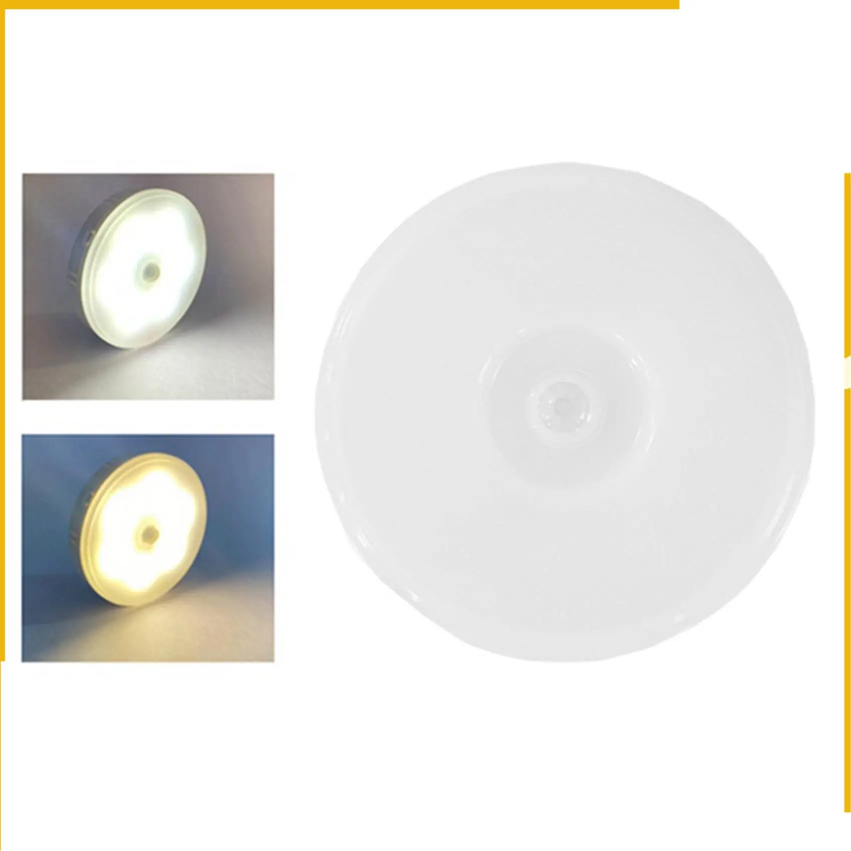 A92P 3X PIR Motion Sensor LED Night Light USB Rechargeable Dimmable Night Lamp For Cabinet Light Wireless Closet Light -White
A92P 3X PIR Motion Sensor LED Night Light USB Rechargeable Dimmable Night Lamp For Cabinet Light Wireless Closet Light -White
