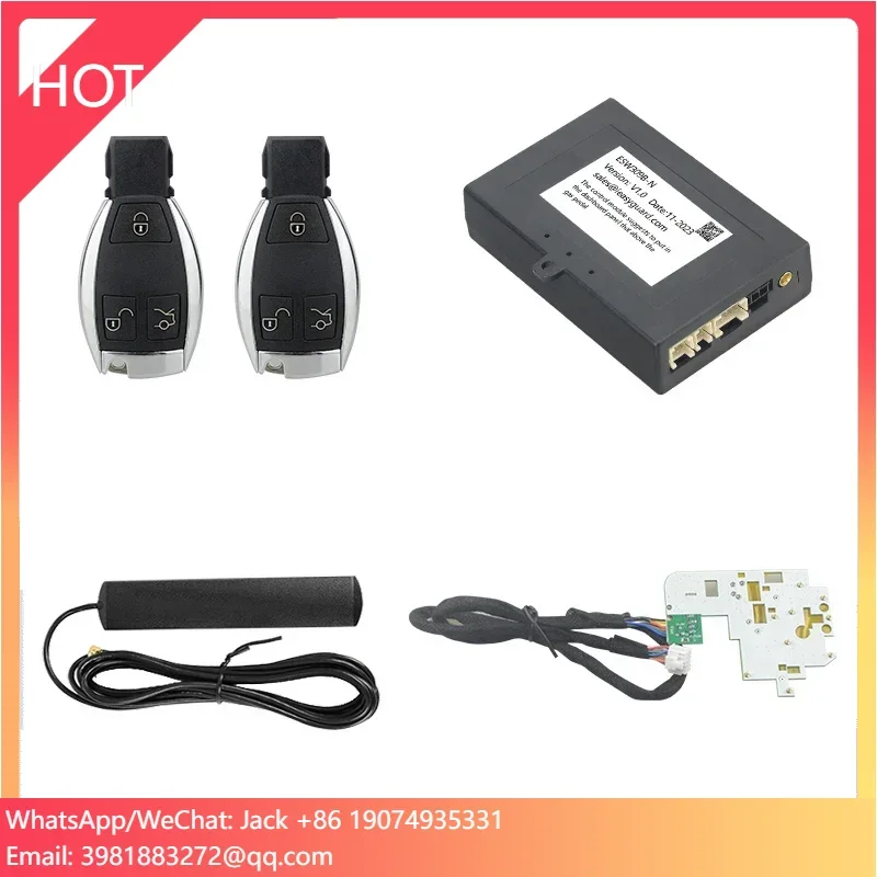 Комплект умных ключей EASYGUARD, подходящий для FBS4 2014+ Benz с ключом поворота для запуска высокой безопасности
Комплект умных ключей EASYGUARD, подходящий для FBS4 2014+ Benz с ключом поворота для запуска высокой безопасности