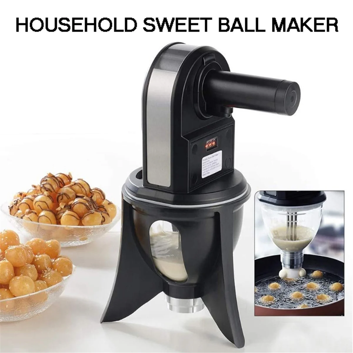 Household Sweet Ball Maker Small Automatic Dumpling Machine Meatball Maker Making Fish Meat Ball Forming Machine UK PlugJAS
Household Sweet Ball Maker Small Automatic Dumpling Machine Meatball Maker Making Fish Meat Ball Forming Machine UK PlugJAS