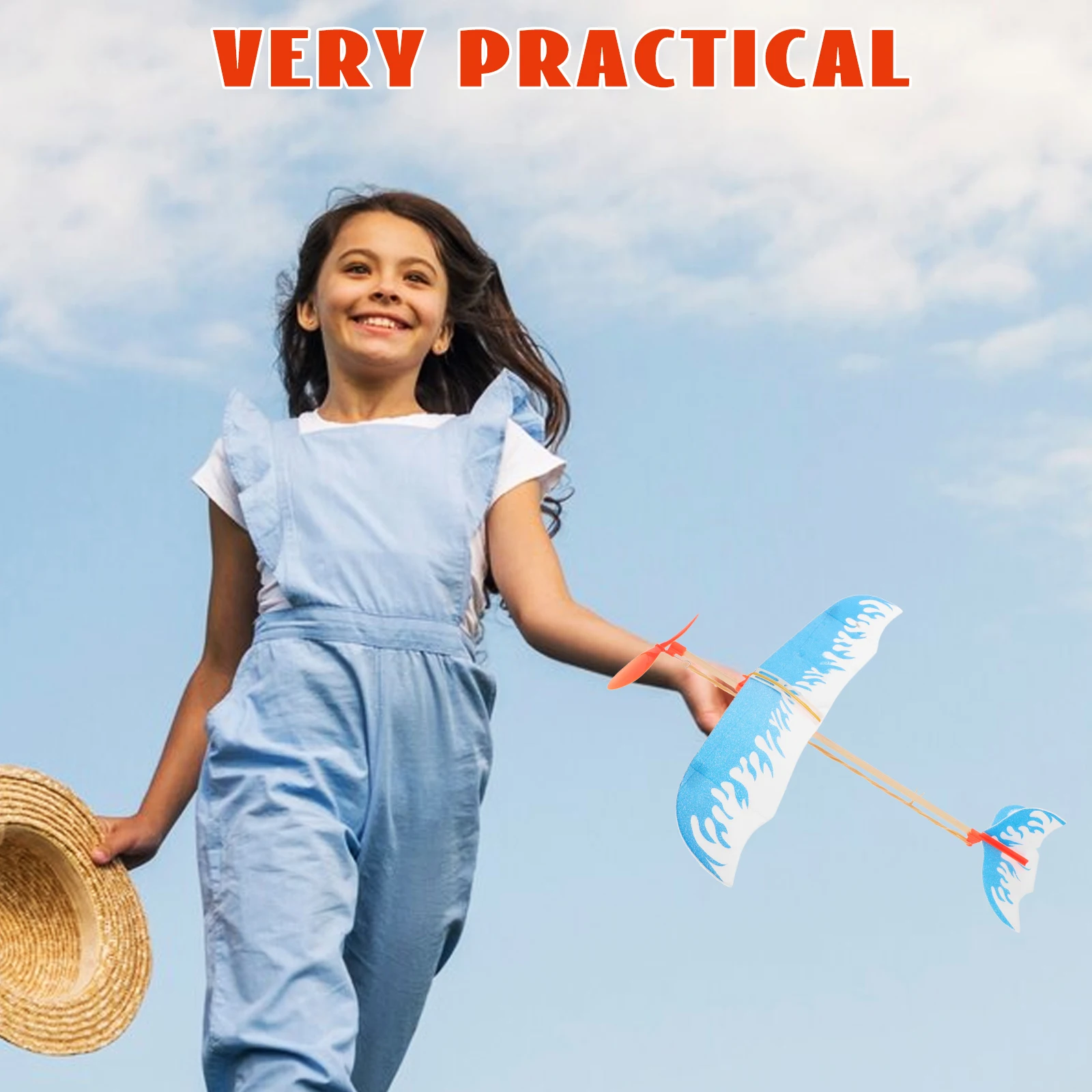 4pcs Rubber Band Powered Airplane Glider Toys Easy Assembly Plastic Model Christmas Gift Kids Toddler Non Remote
4pcs Rubber Band Powered Airplane Glider Toys Easy Assembly Plastic Model Christmas Gift Kids Toddler Non Remote