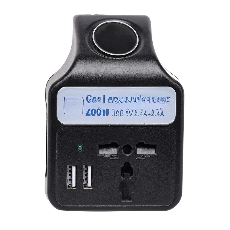 Car inverter converter plug 12V24v to 220V power socket cigarette lighter car fast charger
Car inverter converter plug 12V24v to 220V power socket cigarette lighter car fast charger