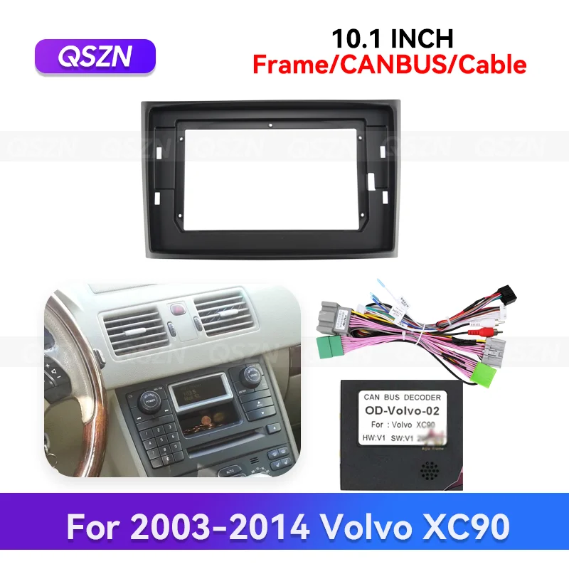 QSZN CANBUS Box для Volvo XC90 2003-2014 10,1 дюймов автомобильный радиоприемник пластиковая лицевая панель рамка Android приборная панель MP5 плеер стерео панель
QSZN CANBUS Box для Volvo XC90 2003-2014 10,1 дюймов автомобильный радиоприемник пластиковая лицевая панель рамка Android приборная панель MP5 плеер стерео панель