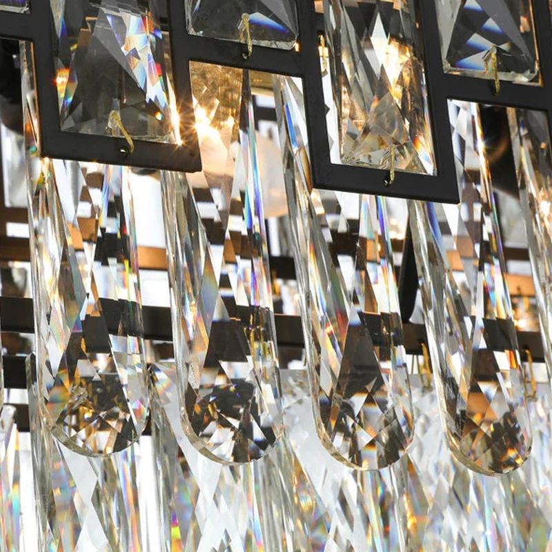 Crystal Chandelier for Living Room 2026 Modern Rectangle Kitchen island indoor Lighting led Chandeliers Black Metal Lights
Crystal Chandelier for Living Room 2026 Modern Rectangle Kitchen island indoor Lighting led Chandeliers Black Metal Lights