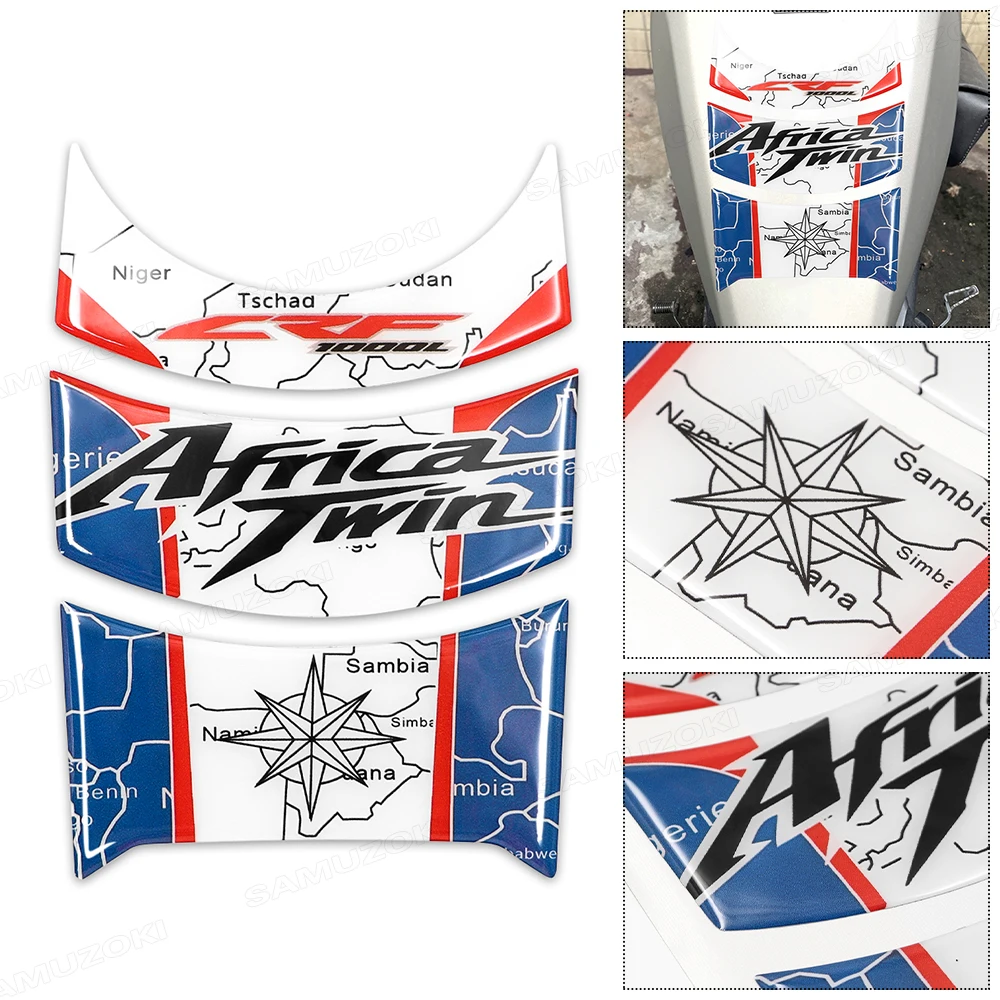 Fit for Honda Africa Twin 2016-2019 Motorcycle Gas Fuel Oil Tank Pad Protector Stickers 3D Resin Decoration Decals
Fit for Honda Africa Twin 2016-2019 Motorcycle Gas Fuel Oil Tank Pad Protector Stickers 3D Resin Decoration Decals