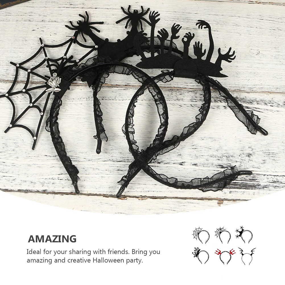 6pcs Halloween Spider Web Headbands Hairbands Cosplay Accessories Party Costume Decor For Women Men Fit All Sizes Easy Carry
6pcs Halloween Spider Web Headbands Hairbands Cosplay Accessories Party Costume Decor For Women Men Fit All Sizes Easy Carry