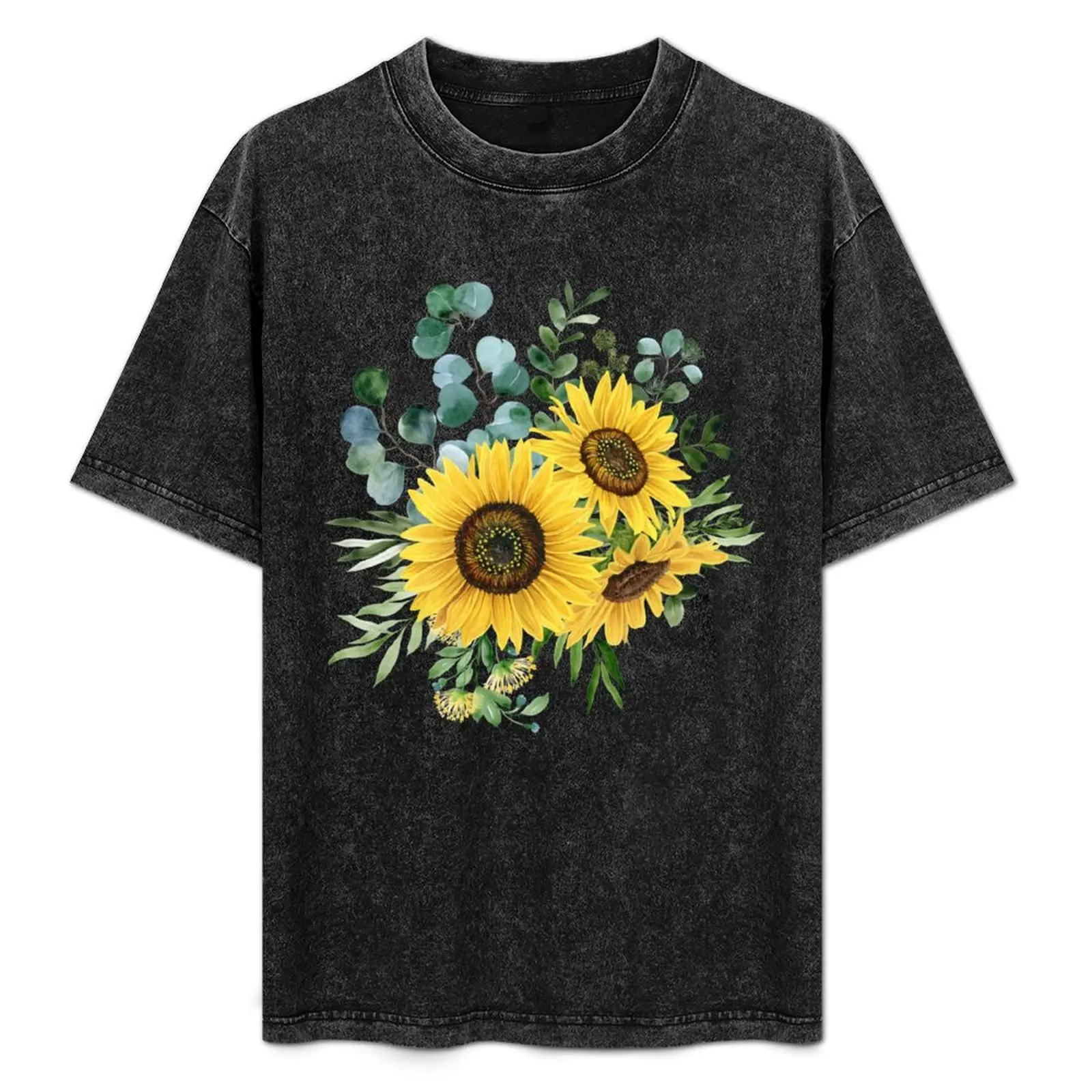 Sunflower and Eucalyptus T-Shirt Plus Size Lightweight Tee Shirt
Sunflower and Eucalyptus T-Shirt Plus Size Lightweight Tee Shirt