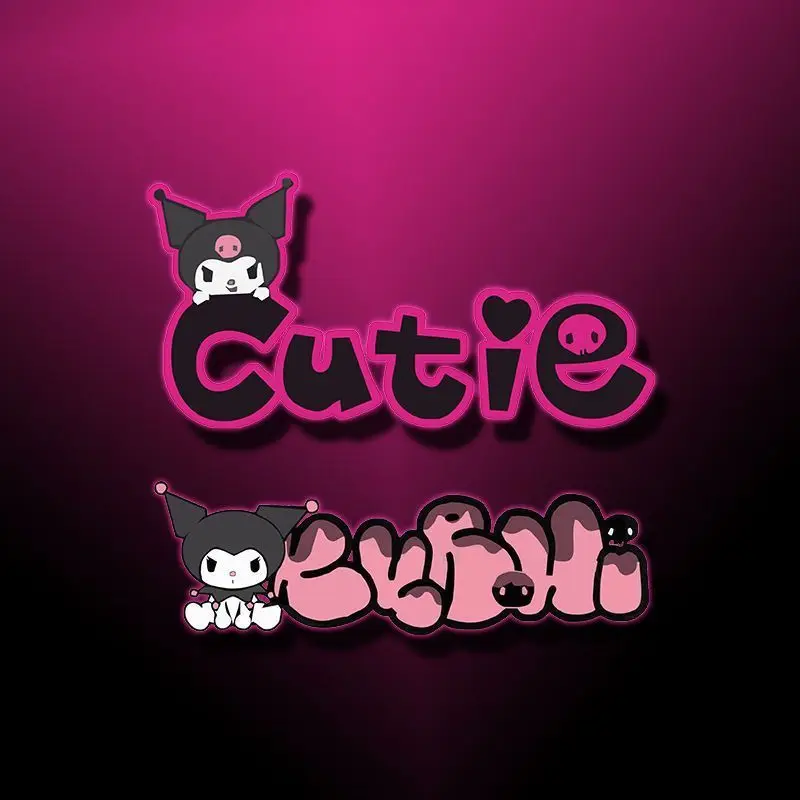 Sanrio Kuromi Ladies Car Cartoon Stickers To Cover Scratches Body Modification Fuel Tank Cover Window Decoration Stickers
Sanrio Kuromi Ladies Car Cartoon Stickers To Cover Scratches Body Modification Fuel Tank Cover Window Decoration Stickers