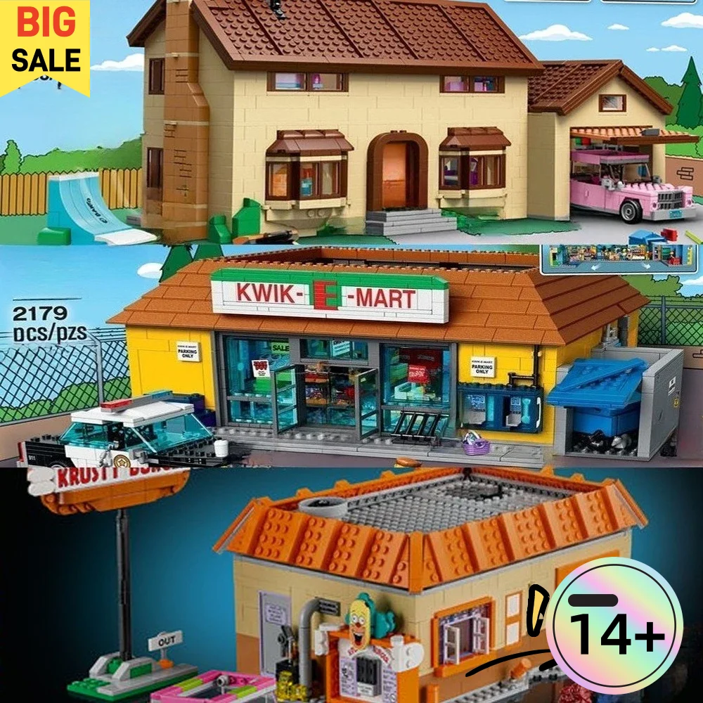 2026 Hot 10352 71016 71006 The Mart Supermarket House and hamburger restaurant Model Building Blocks Bricks Birthday Gift
2026 Hot 10352 71016 71006 The Mart Supermarket House and hamburger restaurant Model Building Blocks Bricks Birthday Gift