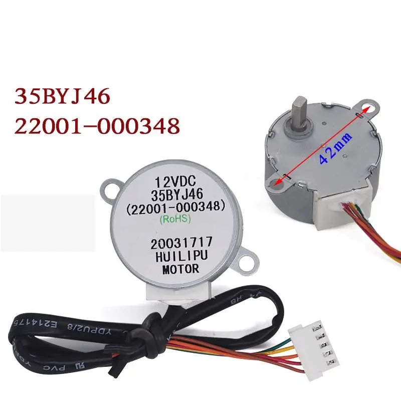 35BYJ46 22001-000348 12V DC для кондиционирования воздуха TCL шаговый двигатель Поворотная вентиляция запасные части
35BYJ46 22001-000348 12V DC для кондиционирования воздуха TCL шаговый двигатель Поворотная вентиляция запасные части