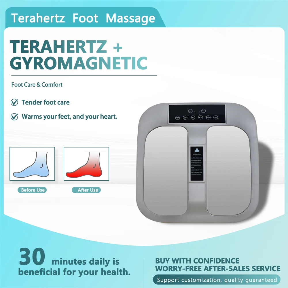 Терагерцовый спа-терапевтический аппарат для ног с электрическим подогревом и дистанционным управлением Магнитное массажное устройство Terap90 для домашнего здравоохранения
Терагерцовый спа-терапевтический аппарат для ног с электрическим подогревом и дистанционным управлением Магнитное массажное устройство Terap90 для домашнего здравоохранения