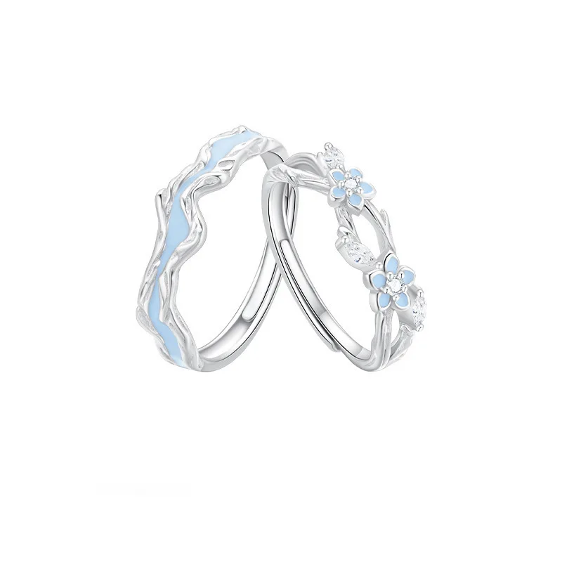 Серебро 925, светящийся синий цветок, блестящий циркон, размер, регулируемый размер для мужчин и женщин, подарок на день рождения, День святого Валентина
Серебро 925, светящийся синий цветок, блестящий циркон, размер, регулируемый размер для мужчин и женщин, подарок на день рождения, День святого Валентина