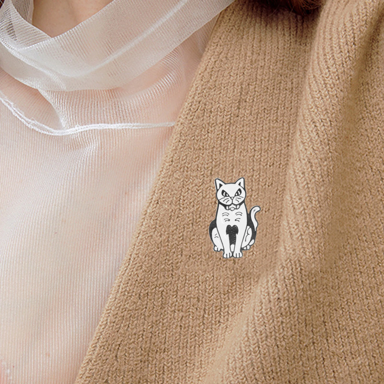 Cute Cat Brooch Women Aesthetic Pins Animal Cartoon Alloy Sweater Backpack Accessories Funny Metal Kawaii Cool Lapel Pin
Cute Cat Brooch Women Aesthetic Pins Animal Cartoon Alloy Sweater Backpack Accessories Funny Metal Kawaii Cool Lapel Pin
