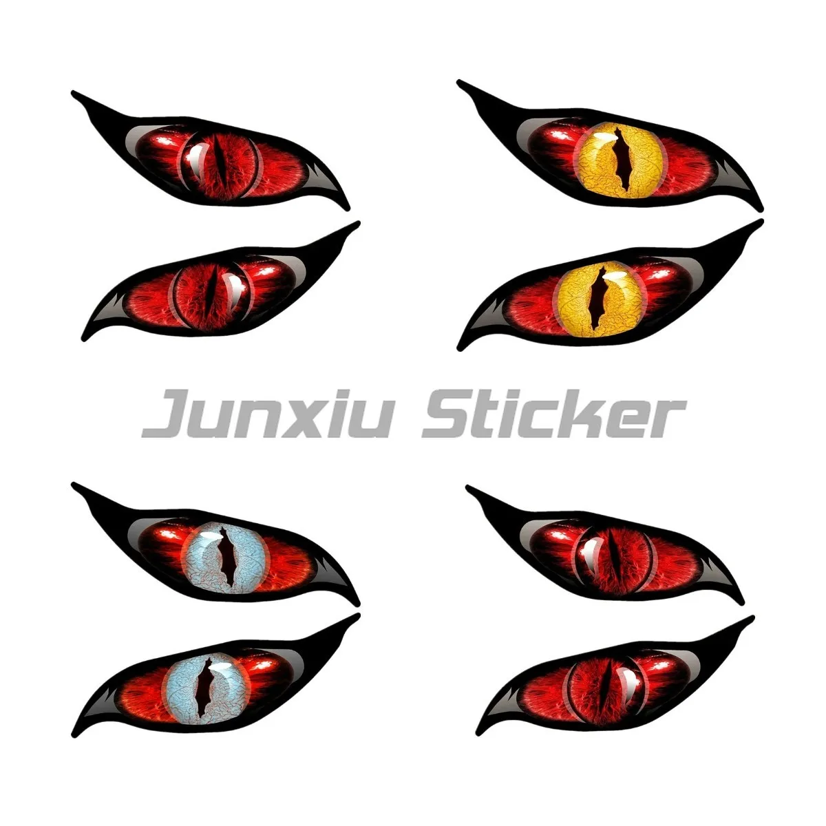 Creative Evil Eye Pair Eyes Car Sticker Accessories Vinyl PVC Motorcycle Car Styling Decal
Creative Evil Eye Pair Eyes Car Sticker Accessories Vinyl PVC Motorcycle Car Styling Decal