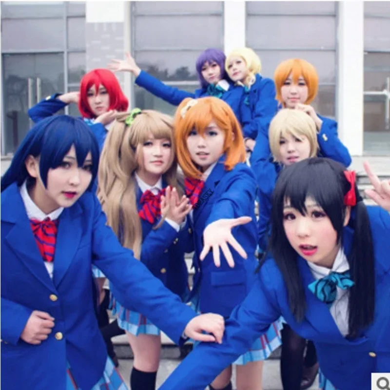 Japan Anime Lovelive Love Live Cosplay Costume Kousaka Honoka Minami Kotori Ayase Eli Tojo Nozomi Nishikino Maki School Uniform
Japan Anime Lovelive Love Live Cosplay Costume Kousaka Honoka Minami Kotori Ayase Eli Tojo Nozomi Nishikino Maki School Uniform
