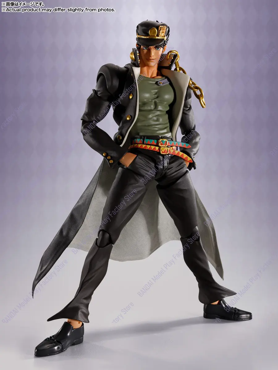 Bandai Genuine SHF JOTARO KUJO JoJo's Bizarre Adventure Anime Action Figure Collectible Model Toys Ornaments Gift
Bandai Genuine SHF JOTARO KUJO JoJo's Bizarre Adventure Anime Action Figure Collectible Model Toys Ornaments Gift
