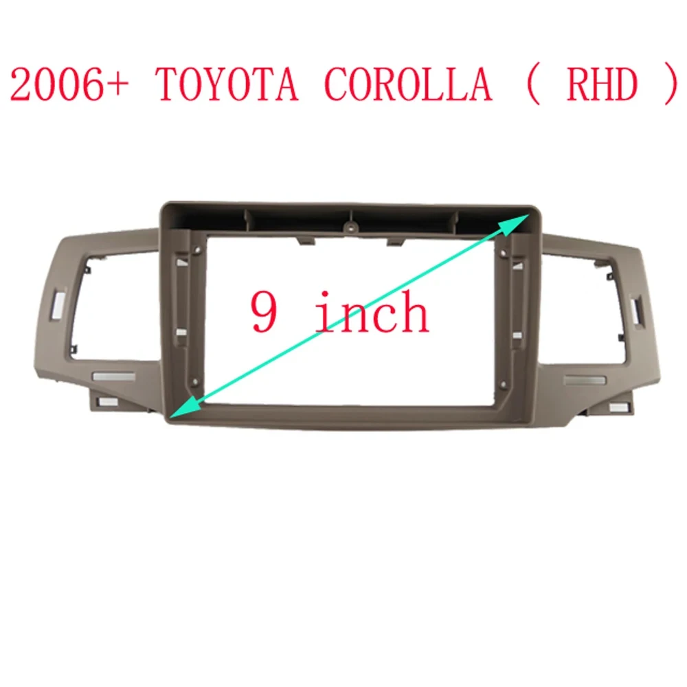 For Toyota Corolla G Alitis 9 E120 2002- 2006(9Inch)Car Radio Fascias Android MP5 Stereo Player 2 Din Head Unit Panel Dash Frame
For Toyota Corolla G Alitis 9 E120 2002- 2006(9Inch)Car Radio Fascias Android MP5 Stereo Player 2 Din Head Unit Panel Dash Frame