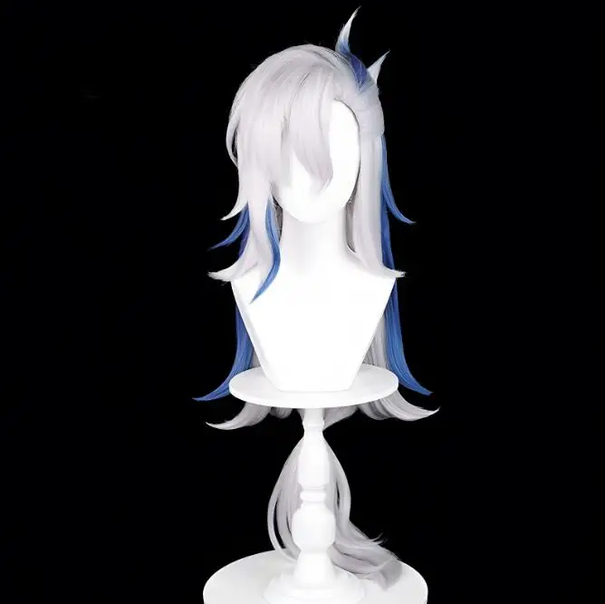 Genshin Impact Fontaine Neuvillette Wigs Synthetic Long Straight White Blue Game Cosplay Hair Wig for Daily Party
Genshin Impact Fontaine Neuvillette Wigs Synthetic Long Straight White Blue Game Cosplay Hair Wig for Daily Party