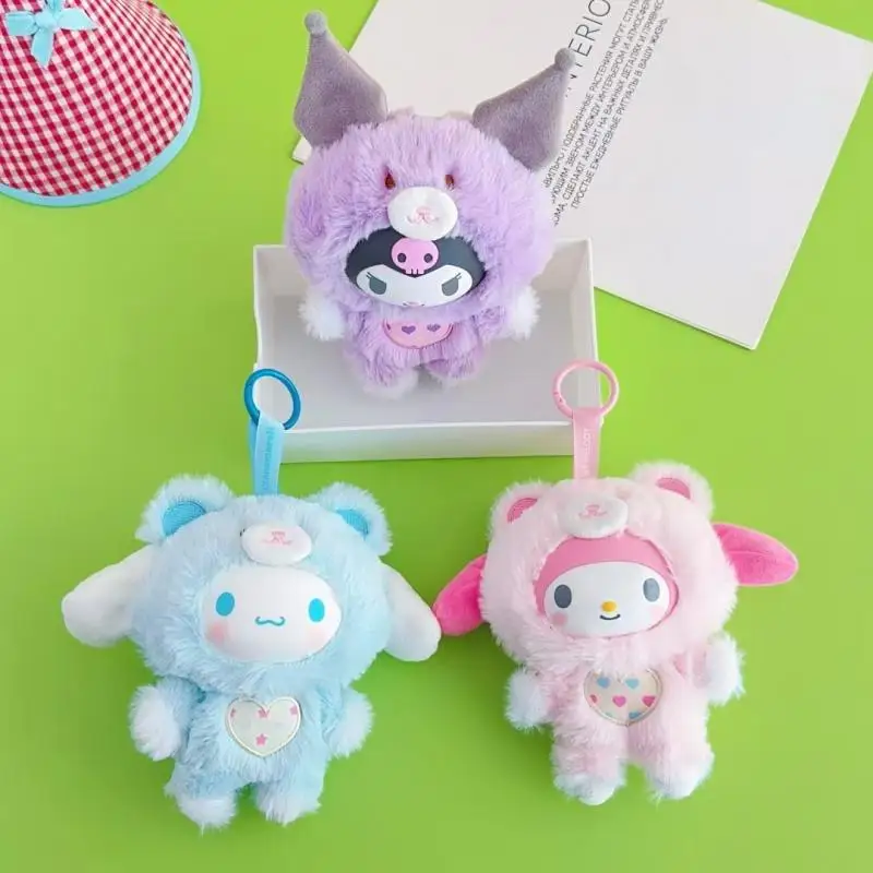 Sanrio Plush Keychain Vinyl Plush Doll Kawaii Hello Kitty Keyring Pochacco Kuromi Backpack Pendant Birthday Gift for Friend
Sanrio Plush Keychain Vinyl Plush Doll Kawaii Hello Kitty Keyring Pochacco Kuromi Backpack Pendant Birthday Gift for Friend 