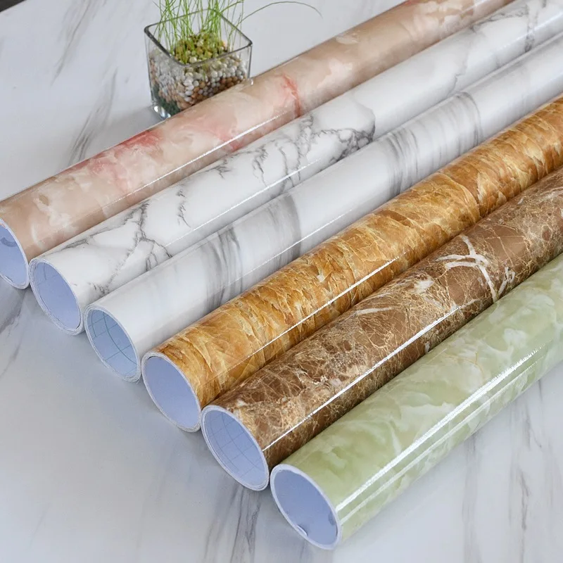 Vinyl Oil Proof Marble Wallpaper for Kitchen Countertop Cabinet Shelf PVC Self-Adhesive Waterproof Contact Paper for Bathroom
Vinyl Oil Proof Marble Wallpaper for Kitchen Countertop Cabinet Shelf PVC Self-Adhesive Waterproof Contact Paper for Bathroom