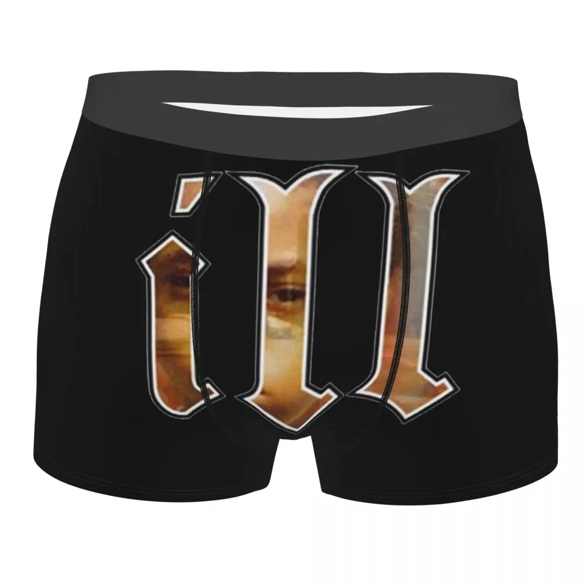 Men Nas Illmatic Logo Underwear Hip Hop Music Album Novelty Boxer Shorts Panties Homme Soft Underpants
Men Nas Illmatic Logo Underwear Hip Hop Music Album Novelty Boxer Shorts Panties Homme Soft Underpants