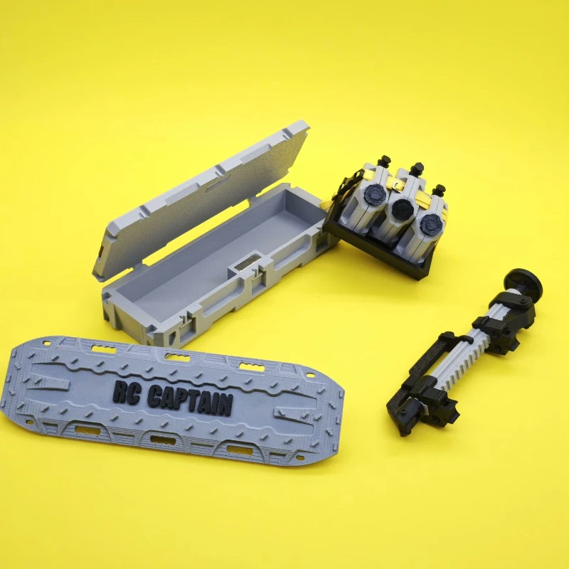 Simulated Plastic Luggage Storage Toolbox Decoration Parts for 1/10 RC Crawler Car TRX4 SCX10 RC4WD D90 TRX6 Tank 300 Wrangler
Simulated Plastic Luggage Storage Toolbox Decoration Parts for 1/10 RC Crawler Car TRX4 SCX10 RC4WD D90 TRX6 Tank 300 Wrangler