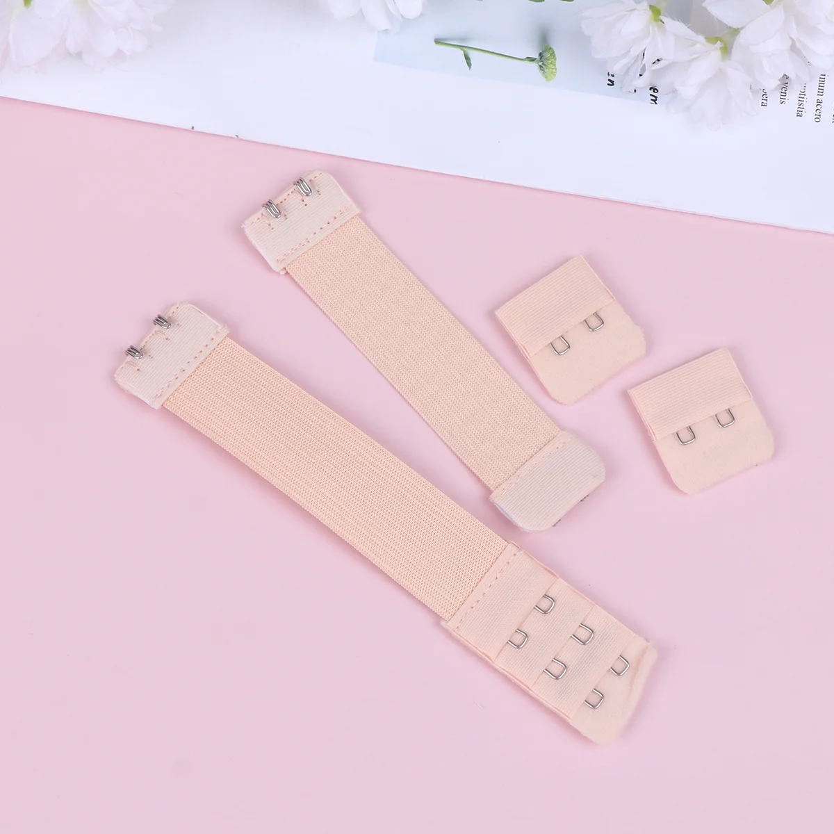 4Pcs Bra Back Extension Buckle Stretchy Strap Band Clothing Accessories Underwear Extenders Adjustable Length Soft Flexible
4Pcs Bra Back Extension Buckle Stretchy Strap Band Clothing Accessories Underwear Extenders Adjustable Length Soft Flexible