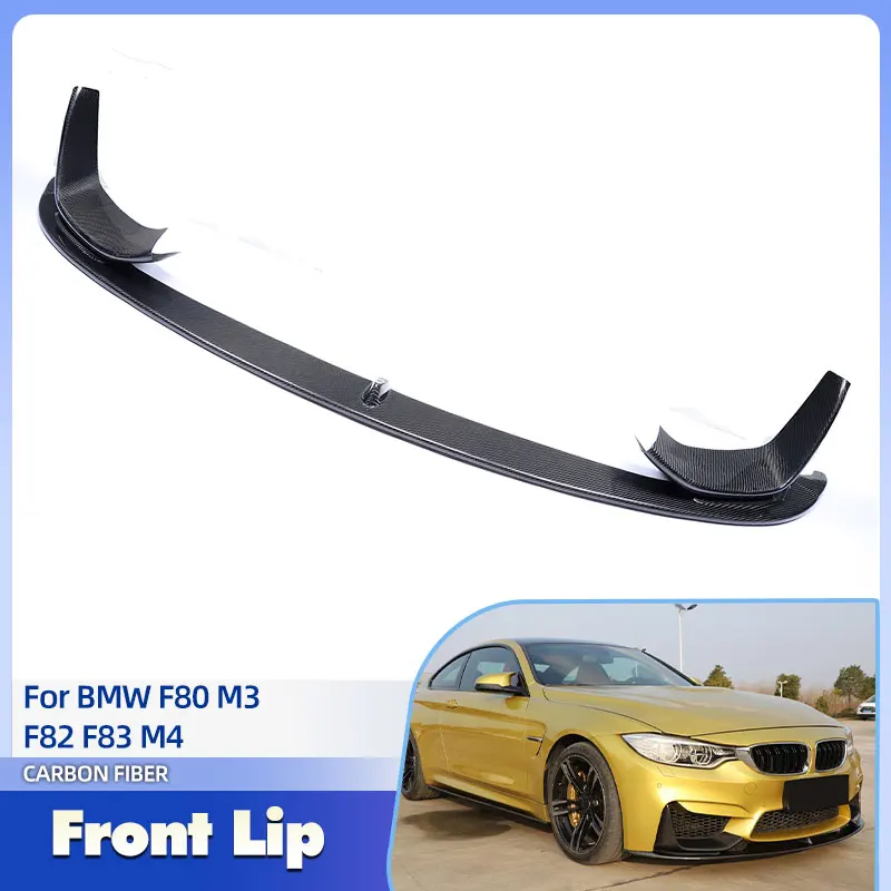 Car Front Bumper Lip With Splitters Carbon Fiber for BMW F80 M3 F82 F83 M4 2014-2019 Racing Front Lip Chin Apron Body Kits FRP
Car Front Bumper Lip With Splitters Carbon Fiber for BMW F80 M3 F82 F83 M4 2014-2019 Racing Front Lip Chin Apron Body Kits FRP