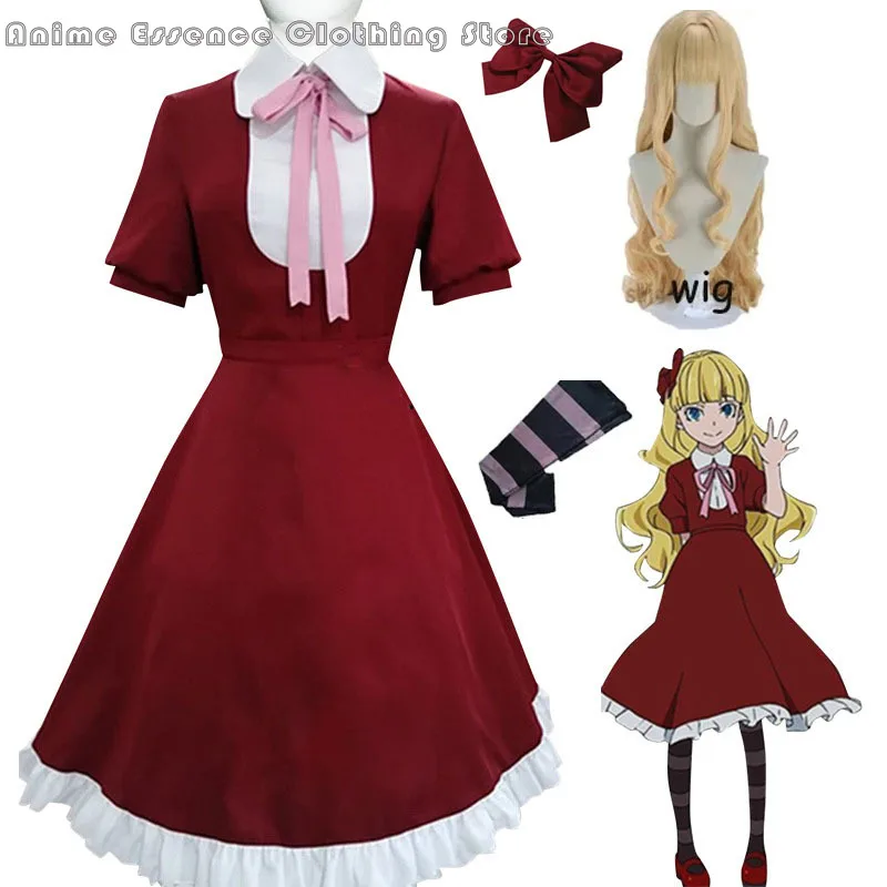 Anime Bungo Stray Dogs Alice cosplay costume Red dress Uniform Costumes Clothes Cosplay Wig Shoes sock For Women Girls Halloween
Anime Bungo Stray Dogs Alice cosplay costume Red dress Uniform Costumes Clothes Cosplay Wig Shoes sock For Women Girls Halloween