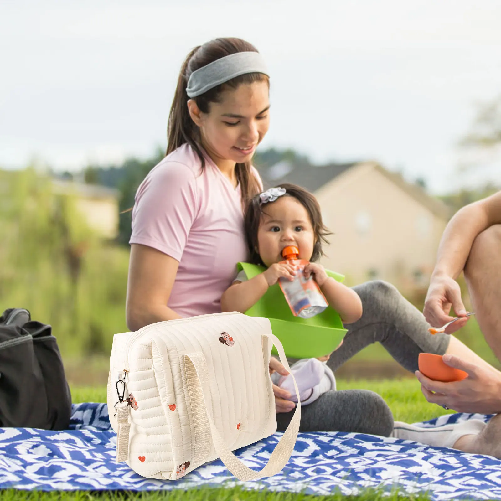 Cotton Mummy Bag Diaper Tote Stroller Hanging Backpack Medium Squirrel Portable Travel Storage Bags Baby Diapers Napkins Toys
Cotton Mummy Bag Diaper Tote Stroller Hanging Backpack Medium Squirrel Portable Travel Storage Bags Baby Diapers Napkins Toys