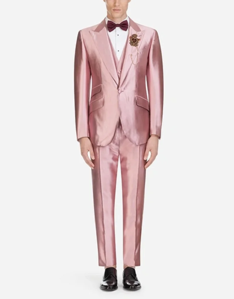 Men's Satin Three Piece Set With One Button Shiny Ball Suit Elegant Man Suit for Wedding Prom Dresses 2024 Full Fashion Suits
Men's Satin Three Piece Set With One Button Shiny Ball Suit Elegant Man Suit for Wedding Prom Dresses 2024 Full Fashion Suits