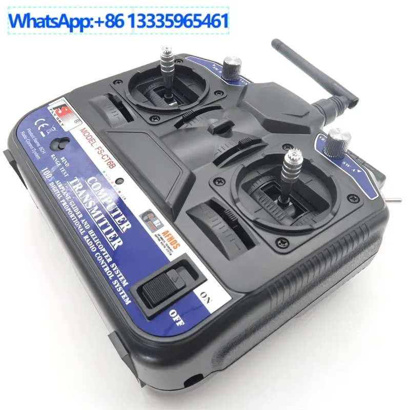 FLYSKY FS-CT6B пульт дистанционного управления с приемником R6B вертолетный планер с неподвижным крылом многоосный 6-канальный
FLYSKY FS-CT6B пульт дистанционного управления с приемником R6B вертолетный планер с неподвижным крылом многоосный 6-канальный
