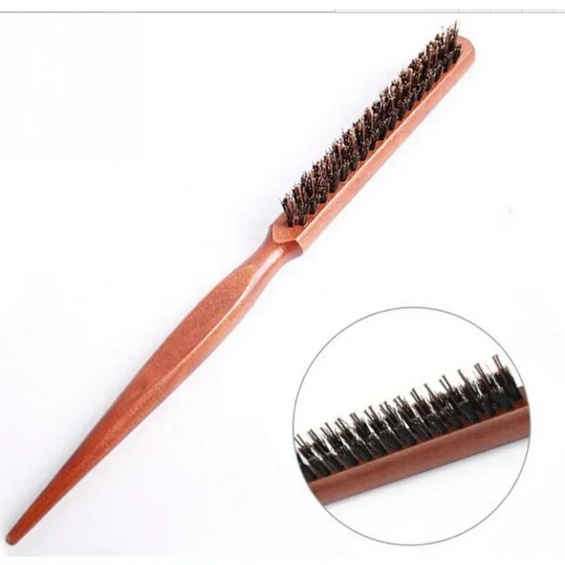 Professional Salon Back Hair Brushes Boar Bristle Wood Slim Line Comb Hairbrush Extension Hairdressing Styling Tools DIY
Professional Salon Back Hair Brushes Boar Bristle Wood Slim Line Comb Hairbrush Extension Hairdressing Styling Tools DIY