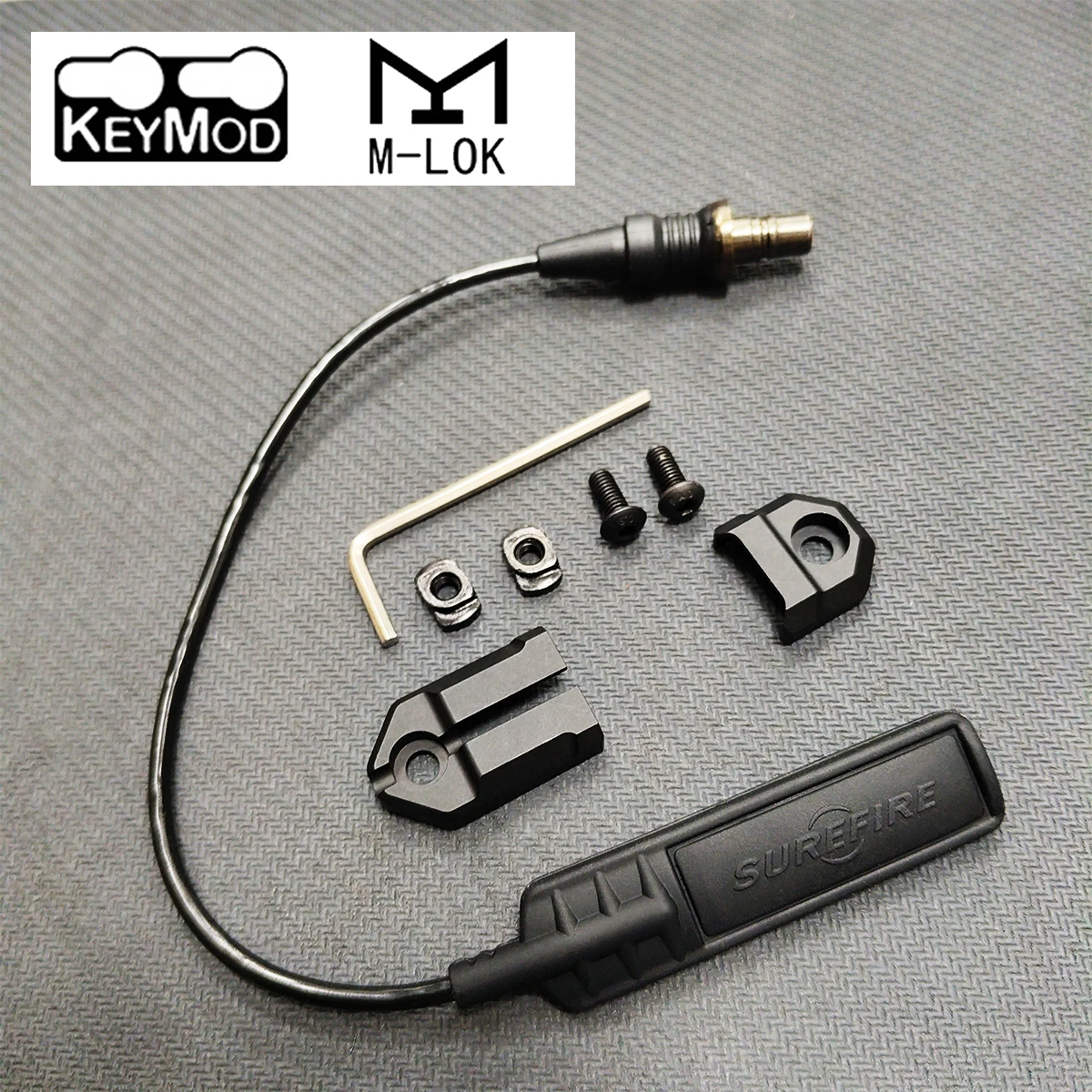 Surefire M300 M600 Flashlight Switch Pocket Panel Pad Plug-in Mount Flashlight Metal Accessories Fit M-LOK KEYMOD Rail Aluminum
Surefire M300 M600 Flashlight Switch Pocket Panel Pad Plug-in Mount Flashlight Metal Accessories Fit M-LOK KEYMOD Rail Aluminum