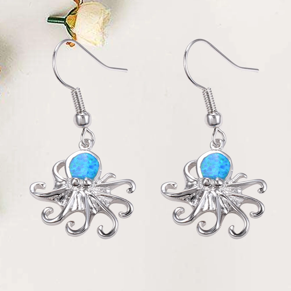 1Pair Creative Squid Pendant Earrings Lightweight Durable Rust Resistant Elegant Ear Jewelry for Women Christmas Gift Party 
1Pair Creative Squid Pendant Earrings Lightweight Durable Rust Resistant Elegant Ear Jewelry for Women Christmas Gift Party