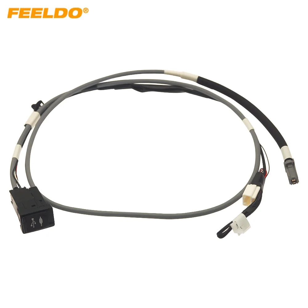 FEELDO автомобильное аудио USB вспомогательный Интерфейс адаптер для Toyota Corolla Camry Highlander Sienna RAV4 Prius AUX кабель
FEELDO автомобильное аудио USB вспомогательный Интерфейс адаптер для Toyota Corolla Camry Highlander Sienna RAV4 Prius AUX кабель
