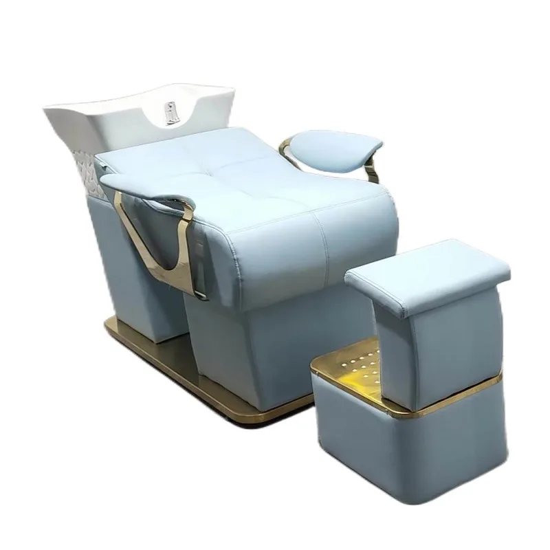 Fashion hair salon hair salon shampoo bed semi-reclining flush bed light luxury hair salon special shampoo bed
Fashion hair salon hair salon shampoo bed semi-reclining flush bed light luxury hair salon special shampoo bed