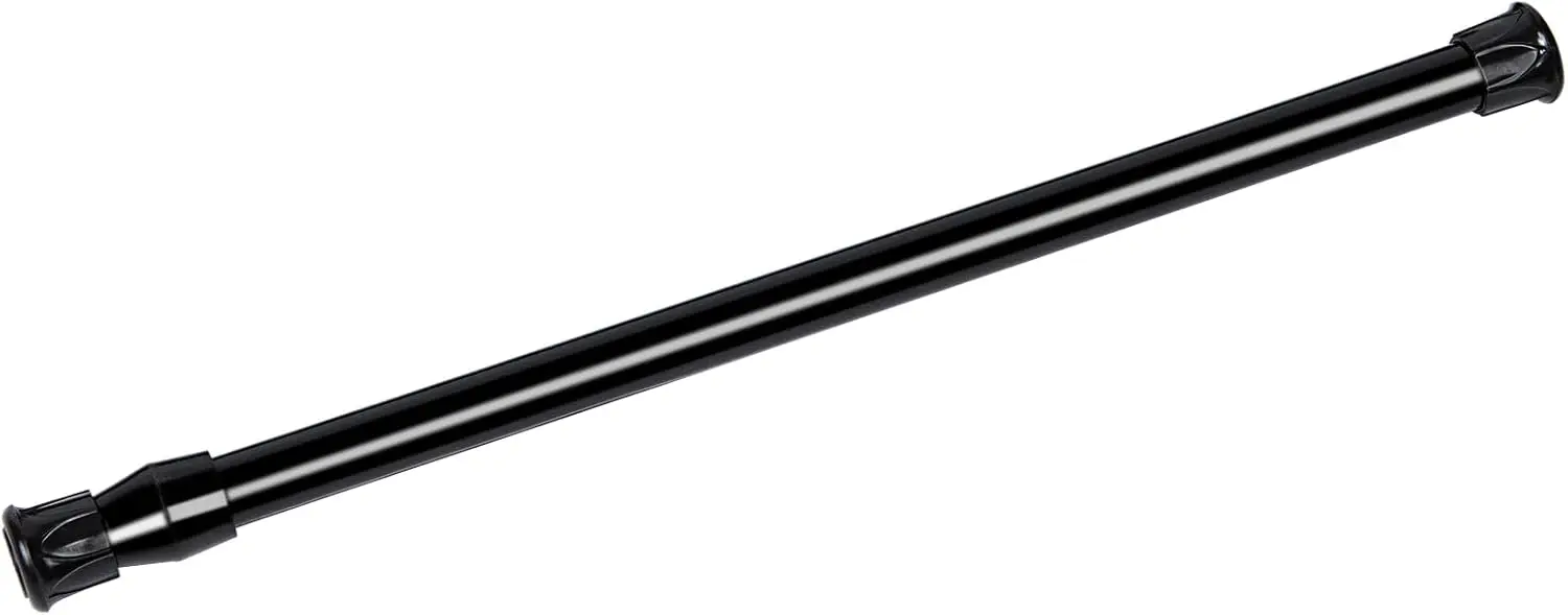 Tension Rod 16 to 28 Inch Black Shower Curtain Rod with Spring Tension No Drilling for Window Kitchen Closet
Tension Rod 16 to 28 Inch Black Shower Curtain Rod with Spring Tension No Drilling for Window Kitchen Closet