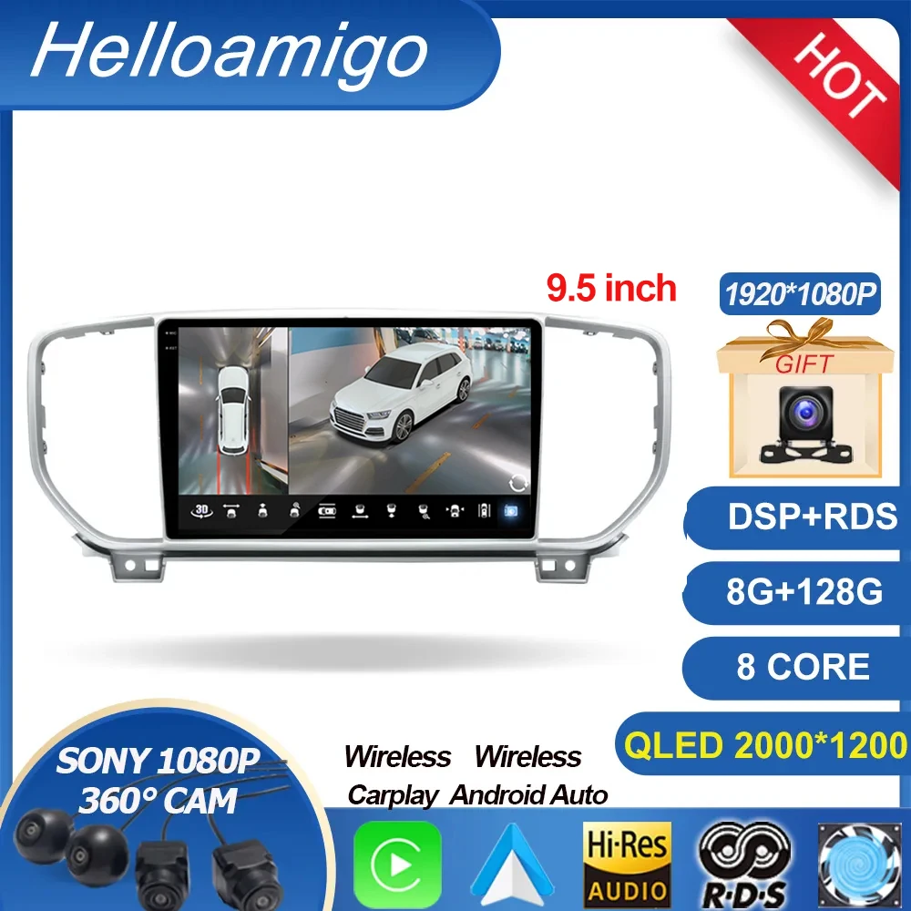 Автомагнитола 2k Android 13 для Kia Sportage 4 QL KX5 2018 2019 2020 2021 4G Wifi GPS DSP DVD 2 Din автостерео
Автомагнитола 2k Android 13 для Kia Sportage 4 QL KX5 2018 2019 2020 2021 4G Wifi GPS DSP DVD 2 Din автостерео