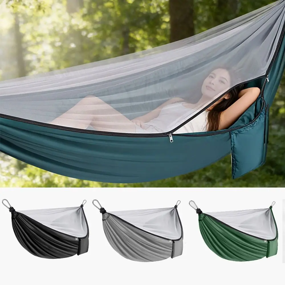 Thickened Camping Hammock Anti Rollover 270x140cm Hanging Hammocks Anti-Mosquito Tree-Protection Straps Double Hammock Hiking
Thickened Camping Hammock Anti Rollover 270x140cm Hanging Hammocks Anti-Mosquito Tree-Protection Straps Double Hammock Hiking