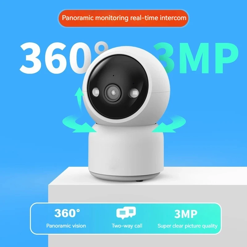 Tuya Smart Night Vision 1080P WiFi Camera Home Indoor Wireless IP Surveillance Camera AI Detect Automatic Tracking Security Baby
Tuya Smart Night Vision 1080P WiFi Camera Home Indoor Wireless IP Surveillance Camera AI Detect Automatic Tracking Security Baby