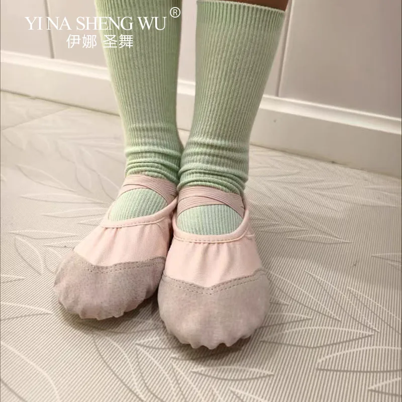 Женские балетки, профессиональные балетки для девочек, танцевальная обувь с разделенной подошвой, женская парусиновая обувь для тренировок по танцам
Женские балетки, профессиональные балетки для девочек, танцевальная обувь с разделенной подошвой, женская парусиновая обувь для тренировок по танцам