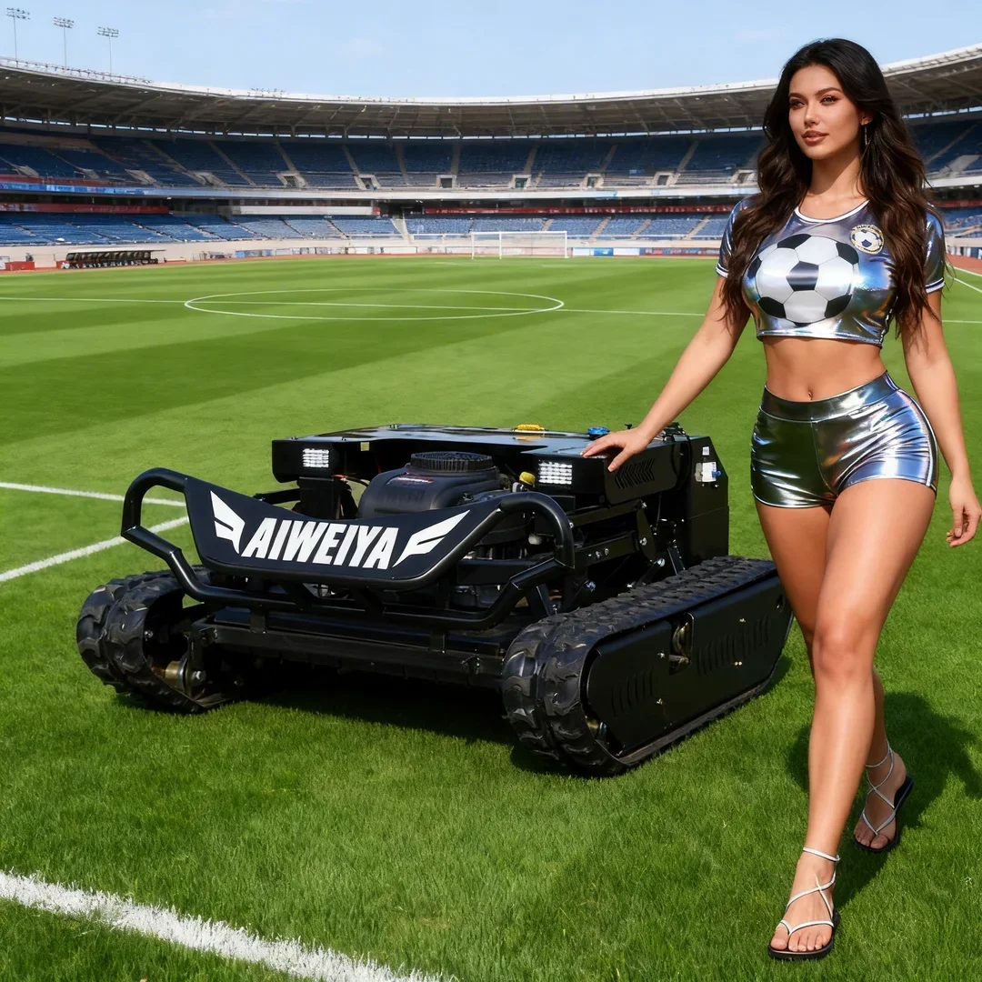 Customized All Terrain Remote Control Lawn Mower Tank Type Heavy Duty Efficient Large Area Football Field Mowing
Customized All Terrain Remote Control Lawn Mower Tank Type Heavy Duty Efficient Large Area Football Field Mowing